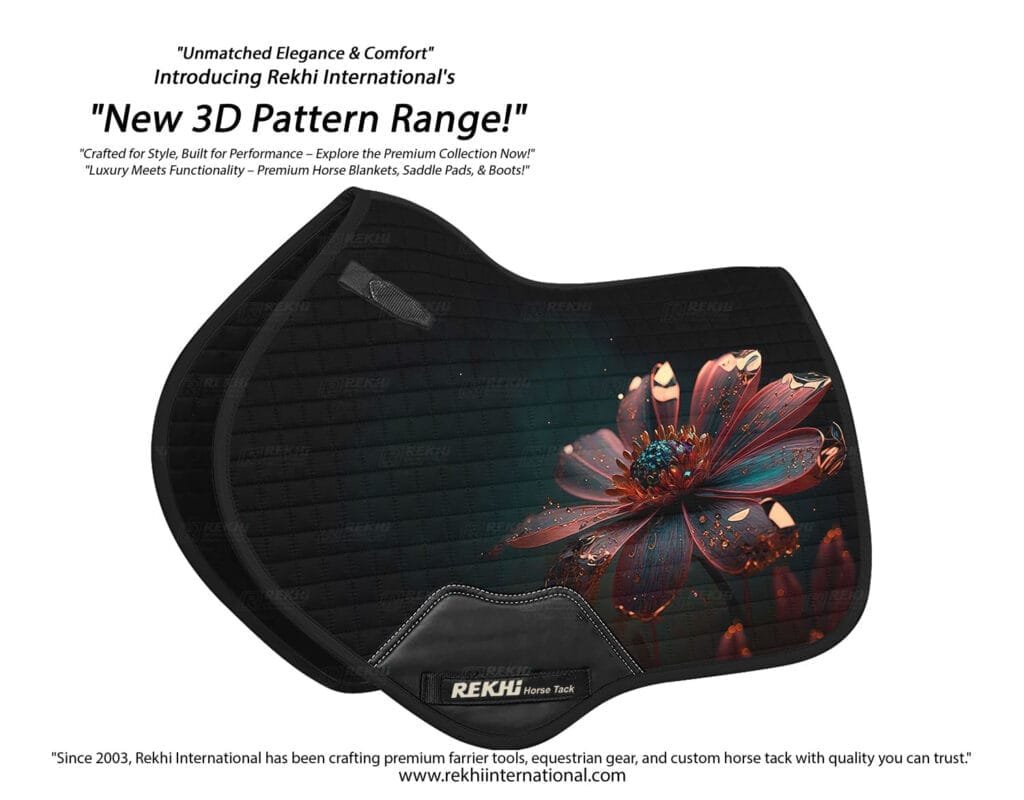 Rekhi-Luxury-Flower-jumping-saddle-pad-2025